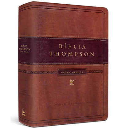 Bíblia de Estudo Thompson Letra grande marrom - Pre venda entrega a partir de 28/5