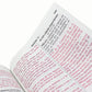 Bíblia Sagrada Letra Gigante com índice lateral Almeida Revista e corrigida PJV -Pink Flor-
