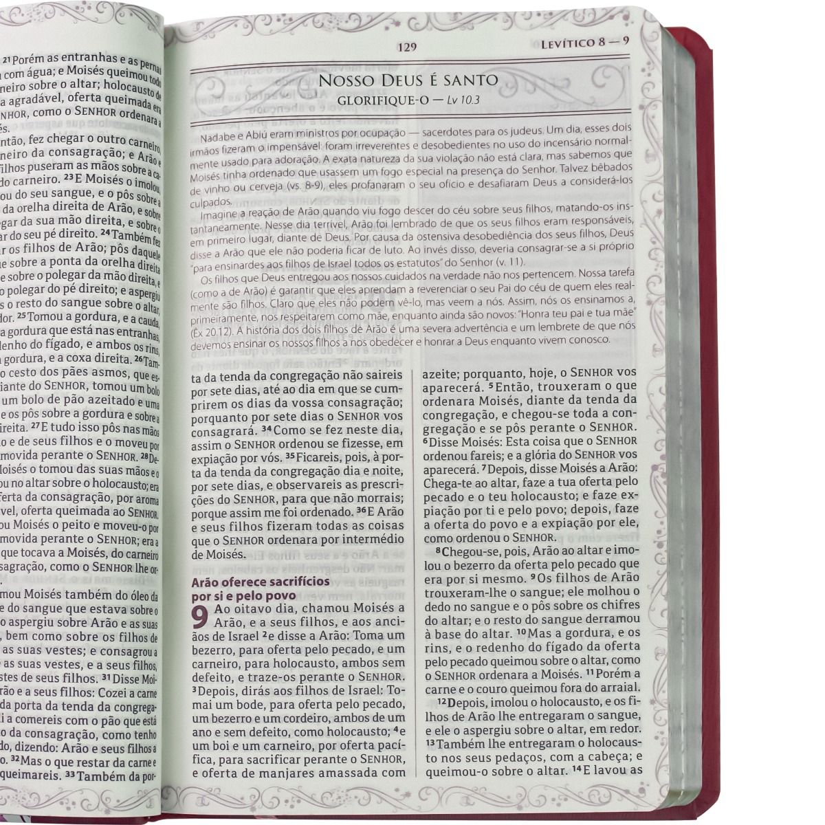 Bíblia da Mamãe  Revista Almeida e Atualizada - Goiaba