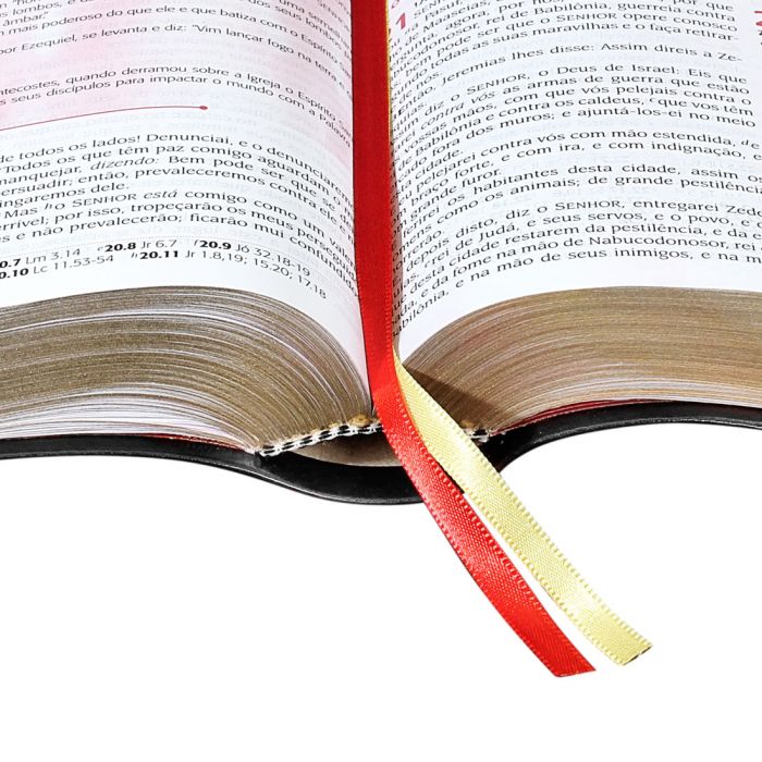 Biblia do Pregador Pentecostal Almeida Revista e corrigida MEDIA com Indice lateral