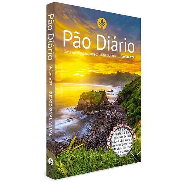 Pão Diario 2024 n. 27 letra gigante