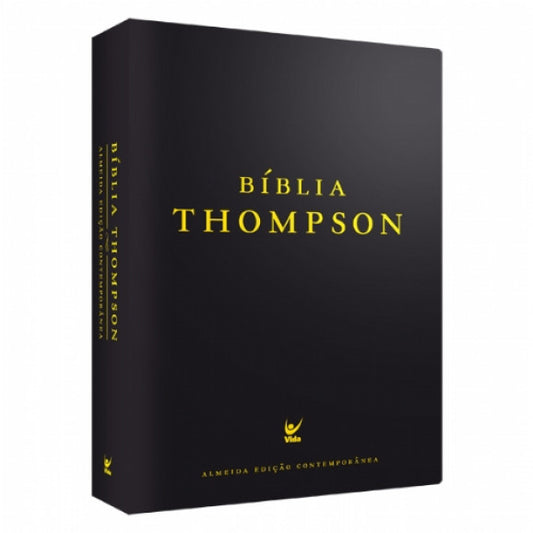 Bíblia de Estudo Thompson | Letra Grande| Luxo | Preta | pre venda entrega a partir de 28/5