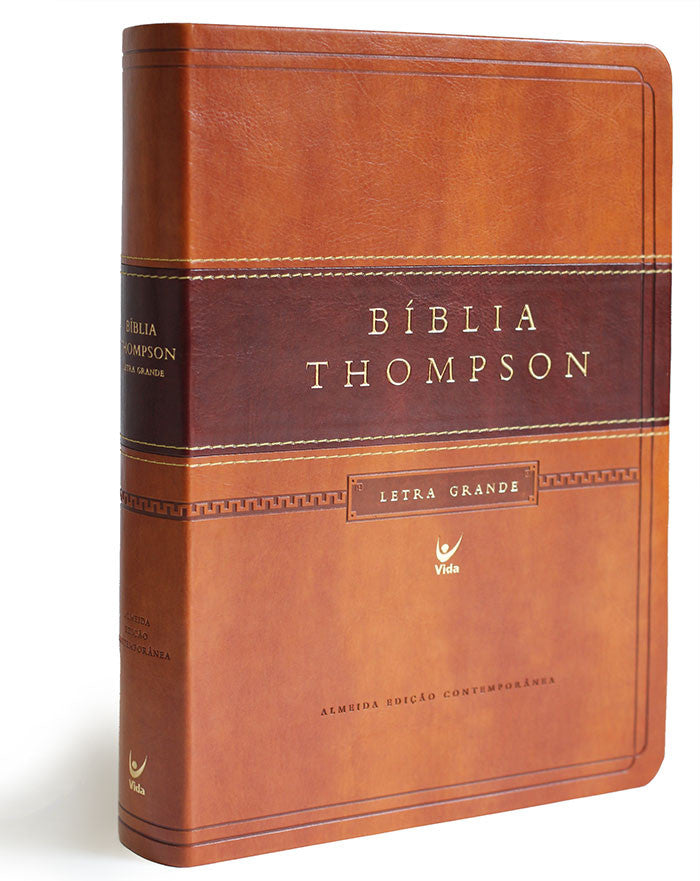 Bíblia de Estudo Thompson Letra grande marrom