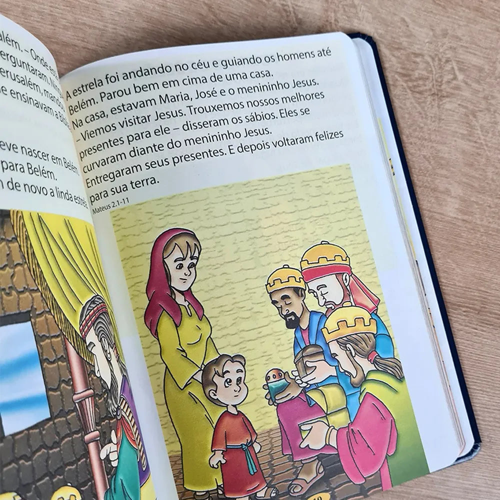 Bíblia Ilustrada Infantil | As Histórias do Livro de Deus Para Crianças