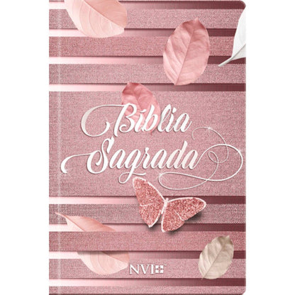 Bíblia Sagrada Feminina Borboleta Letra media– NVI capa dura