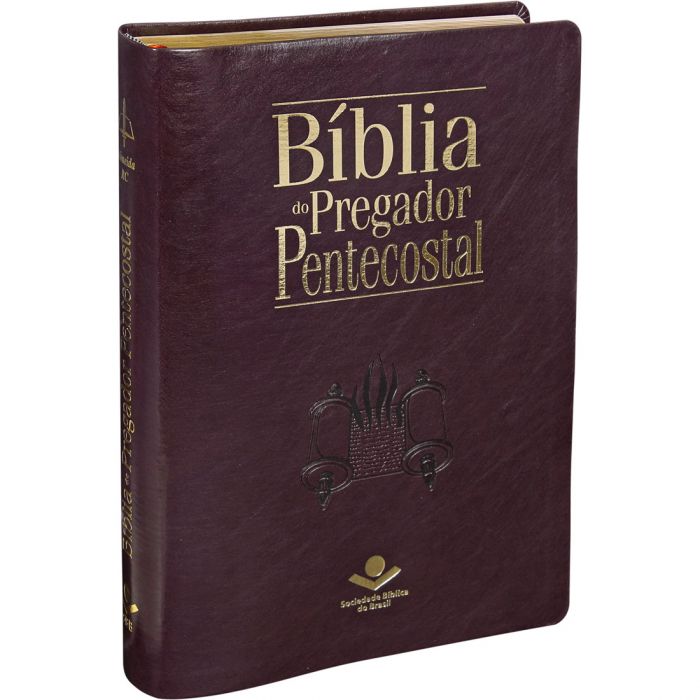 Biblia do Pregador Pentecostal Almeida Revista e corrigida  Grande-