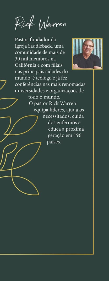 Uma Vida Com Propósitos - Rick Warren Com Guia de Estudos