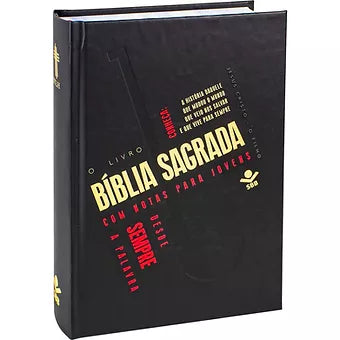 Bíblia Sagrada Edição com Notas para Jovens capa sax NTLH