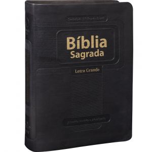 Biblia letra grande Almeida Revista e Atualizada Letra Grande - Sem Índice